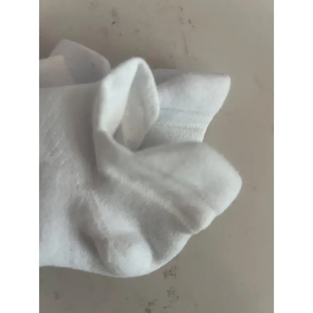 FEETURES GOLF MAZ CUSHION NO SHOW TAB SOCKS UNISEX WHITE NEW